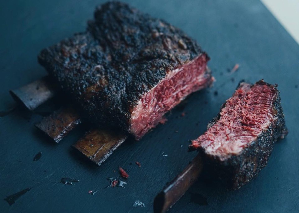 Pastrami beef ribs